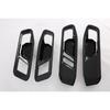 Carbon Fiber Inner Door Handle Bowl Frame Cover Trim For  Honda Accord 4pcs