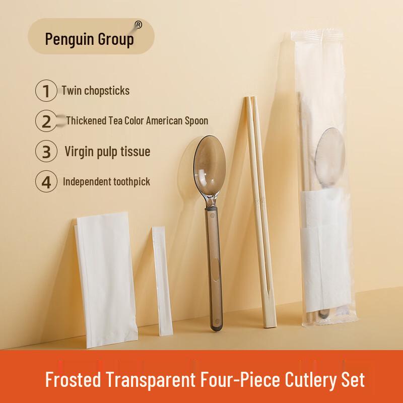 Disposable 4-in-1 Takeaway Cutlery Set