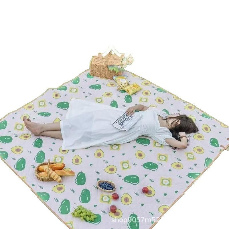 Heavy Duty Waterproof Picnic Blanket Camping Outdoor Use 2x2m Ultra Thick Anti-Slip Moisture Proof Mat