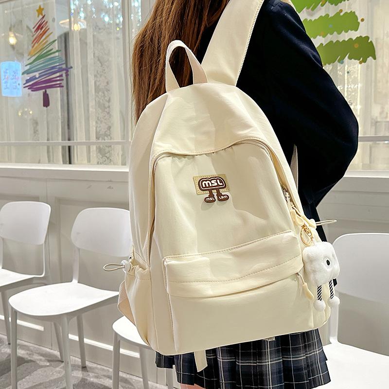 School bag ins simple and versatile, junior high school students, primary school , backpacks, large-capacity high-value backpacks, student school bags