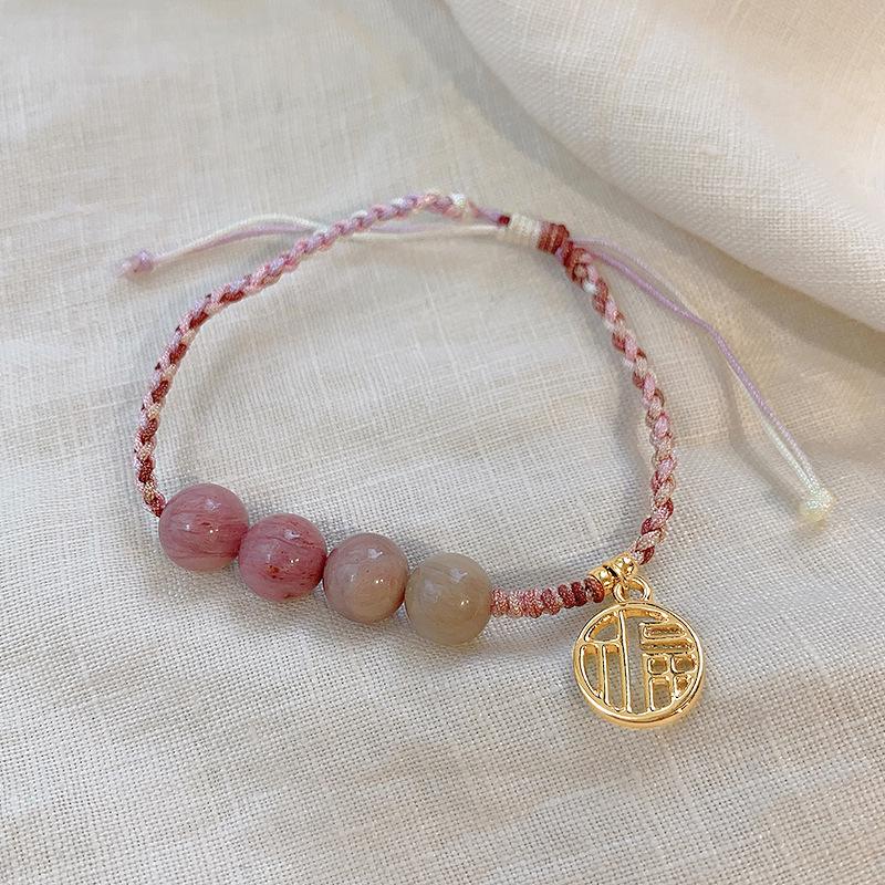 Summer Beaded Bracelet: Women's Elegant Fresh Creative Niche Jewelry