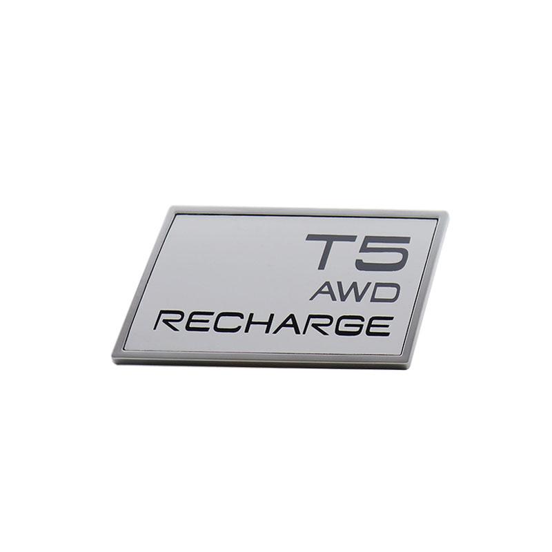 3D Premium B6 B5 T5 T6 T8 AWD RECHARGE für Auto Kotflügel Kofferraum Heckhaube Aufkleber Emblem Plakette