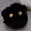 Cat Cute Blush Plush Keychain Soft Furry Handmade Backpack Decoration Souvenir
