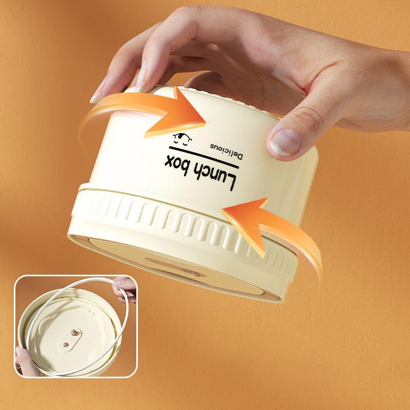 1Set Lunch Box Portable Insulated Lunch Container Set Stackable Bento Stainless Steel Lunch Container