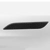 4Pcs For Tesla Model S 2014~ Carbon Fiber Car Auto Door Handle Sticker Cover