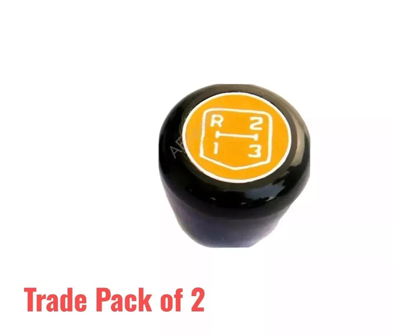 2x Brand New Orange Gear Lever Knob Fit For Massey Ferguson 135 165 175