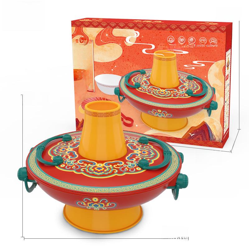 Children's Electric Kitchen Playset: Steam-Spraying Hot Pot Toy for Boys and Girls (Ages 3-6)