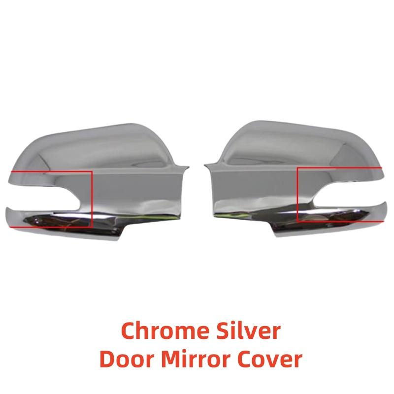 2pcs Car ABS Chrome Rearview Accessories Plated Trim 2005 2006 2008 2009 2010 2012 2013 For Hyundai Tucson Door Mirror Cover