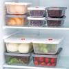 Stackable Portable Kitchen Food Storage Box: Moisture-Proof, Fresh-Keeping for Fruits, Vegetables, Eggs, and Frozen Items