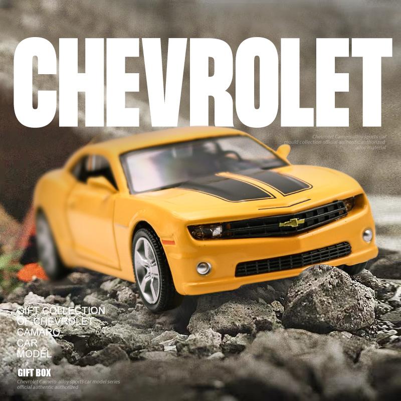 1/36 Chevrolet Camaro High Simulation Exquisite Diecasts Toy Vehicles Car Styling Sports Car Alloy Model Toy Pull Back F324