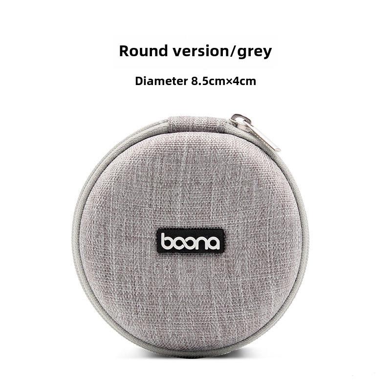 

Коробка для хранения Bluetooth-гарнитуры и зарядного устройства — защита EVA для кабелей, USB-дисков, телефонных аксессуаров