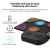 Electronic Drum Set with Speaker Hand Roll Drum Set 9 Pads Supports Various Audio Input 7 Drum