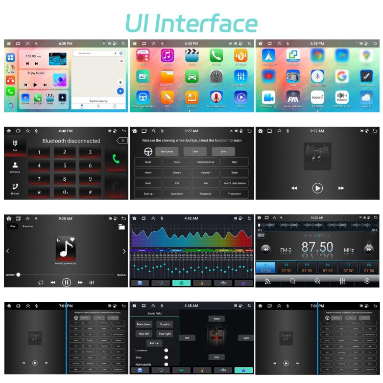 Für Alfa Romeo MITO 2008-2016 7 Zoll Horizontaler Bildschirm Android 15 Carplay Auto Mittelkonsole Integrierte Maschine