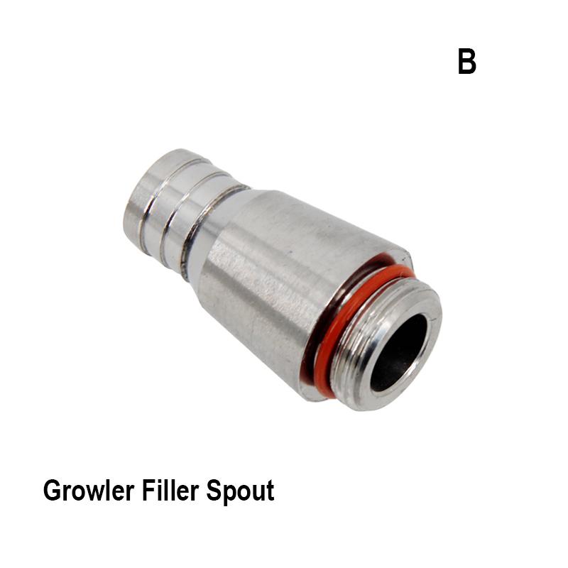 Stainless Steel Spount for Forward Sealing Faucet Food Grade O-ring