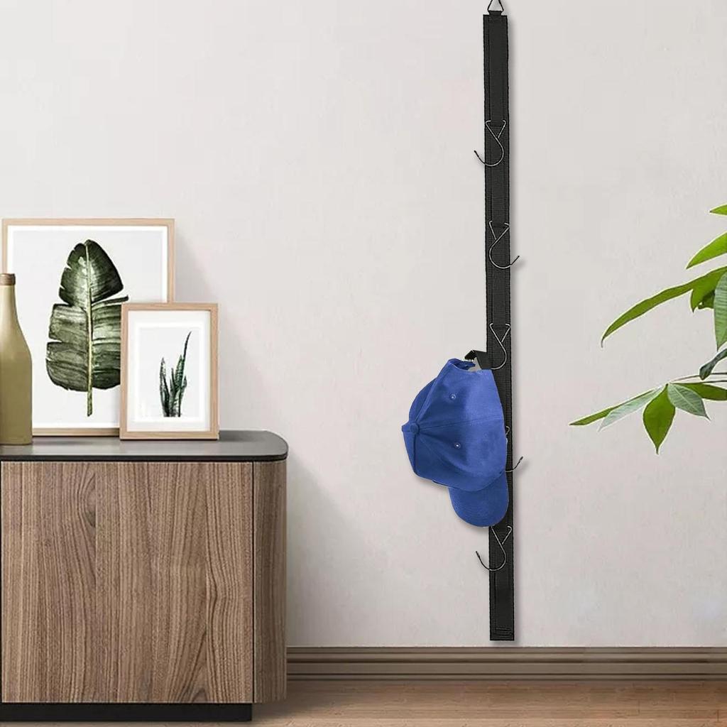 Baseball Cap Holder Hat Display Organizer Hanger for Porch Closet