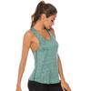 Women's Sleeveless Sports Vest: Outerwear for Cycling, Running, Yoga, and Pilates.