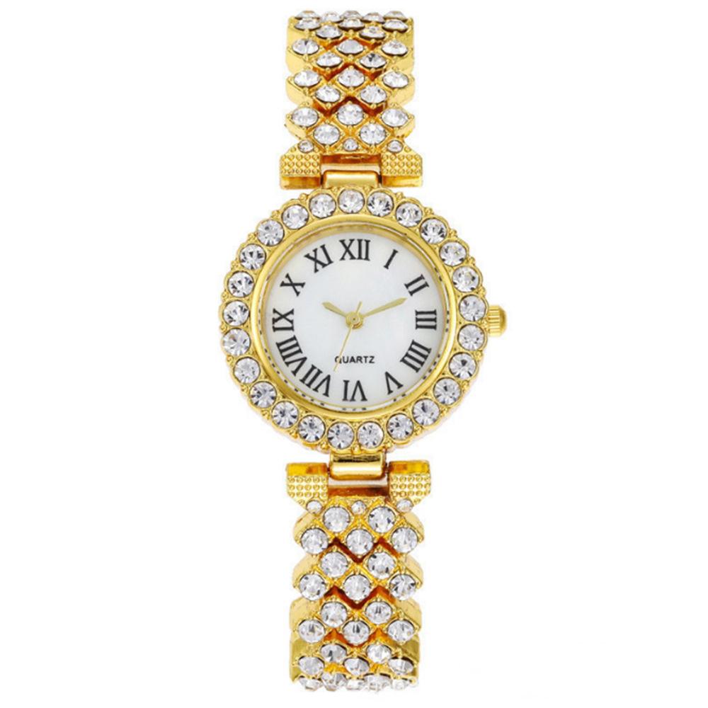 Popular Luxury Set, Bracelet Watch, Diamond-Encrusted Women'S Five-Piece Gift Box, Quartz Watch