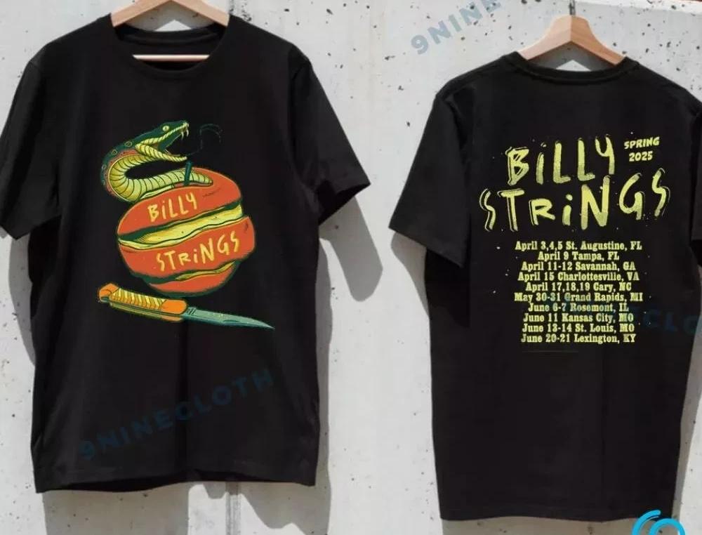 Billy Strings Spring 2025 Tour Snake Apple T-Shirt For Men Women S-5XL M434 4XL