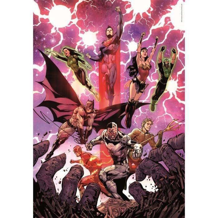 Clementoni - 1000p dc comics - 70 x 50 cm - avec poster