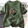 But Daddy I Love Him Pedro Pascal T Shirt Women Lady Girl Cotton Short Sleeve Round Neck Tshirt High Quality Comfortable Tee