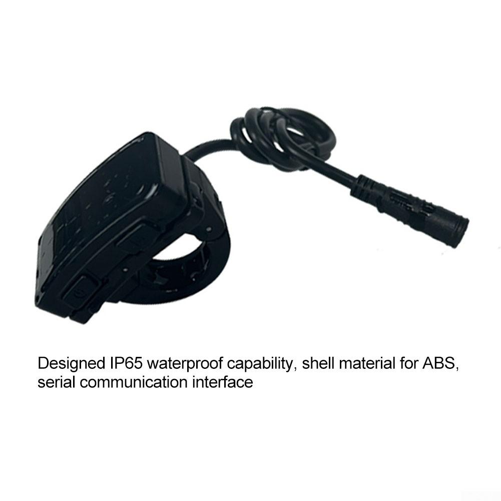 Black Display Ebike DZ40 LCD Instrument Durable E Bike Compita High Quality