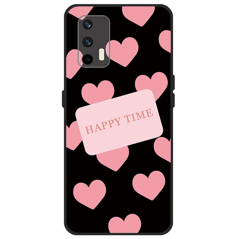 Funda Para Realme GT 5G Funda RMX2202 Cubierta Trasera de Silicona Suave Para OPPO Realme GT 5G 6.43 pulgadas Dibujos Animados TPU Parachoques de Teléfono Bolsas Estuche