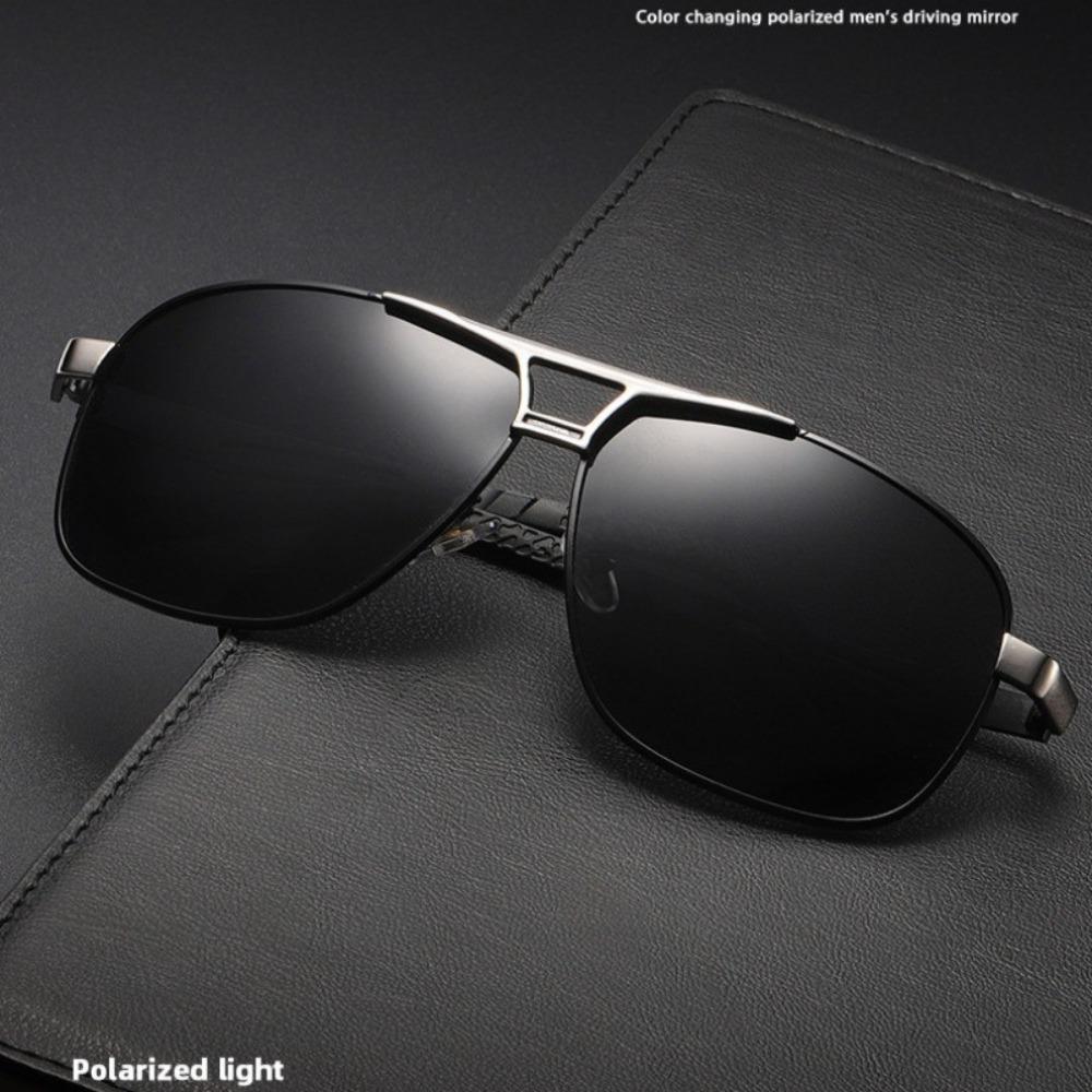 Night and Day Dual-use Color Changing Sunglasses Men's Driving Polarized Glasses Driving  Fishing  Sunglasses