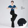 Women's Slim-fit Elegant Dance Practice Suit - Fashion Show and Etiquette Training Set