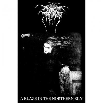 Darkthrone A Blaze In The Northern Sky Textile Poster
