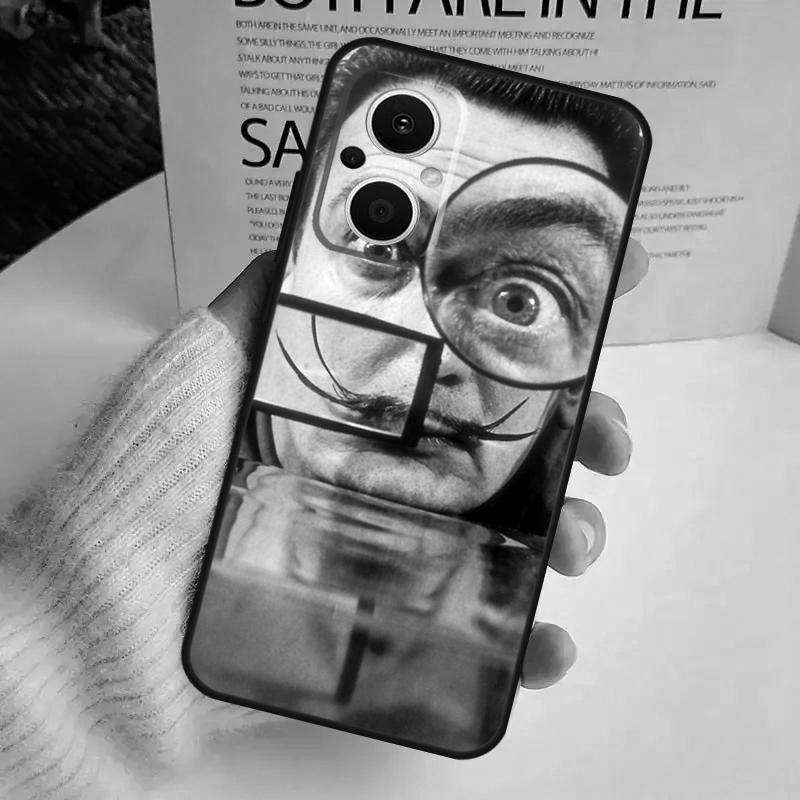 Salvador Dali Art Case For OPPO Reno 8T 4Z 5Z 8 10 11 Pro 4 5 6 7 Lite OPPO Find X6 Pro X3 X2 X5 Lite Cover