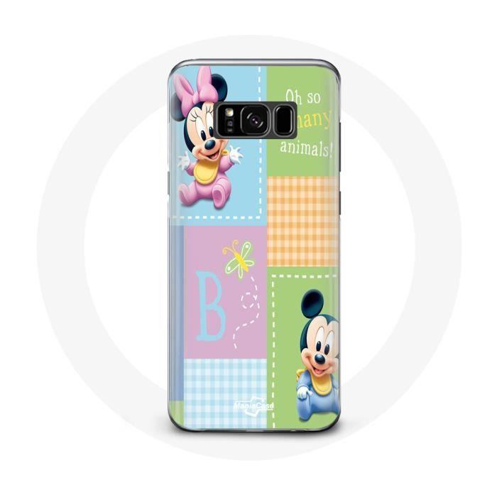 Coque Samsung Galaxy S8 Mickey Mouse Minnie Mouse Baby
