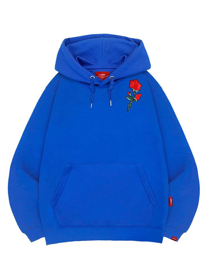 Red Rose Wappen Hoodie Unisex Big Size M~4Xl (Type A)
