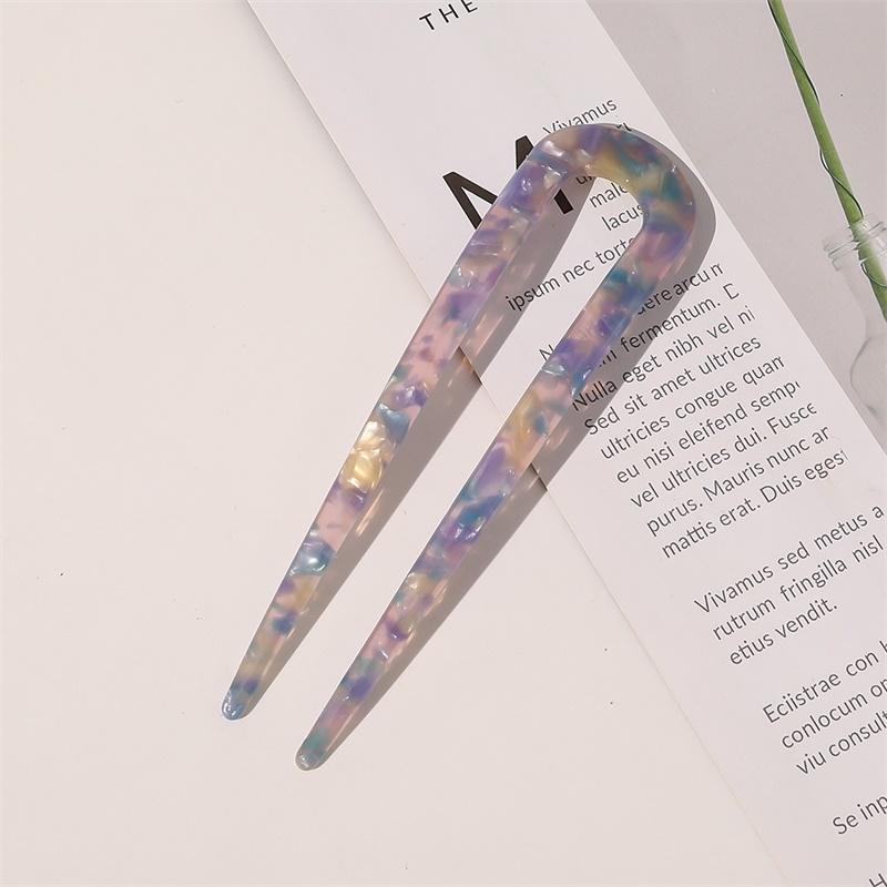 

Модные палочки для волос Женский аксессуар для волос Элегантные Красочные Леопардовая текстура Корейские палочки для волос Заколка Заколки для волос для девочек Головной убор