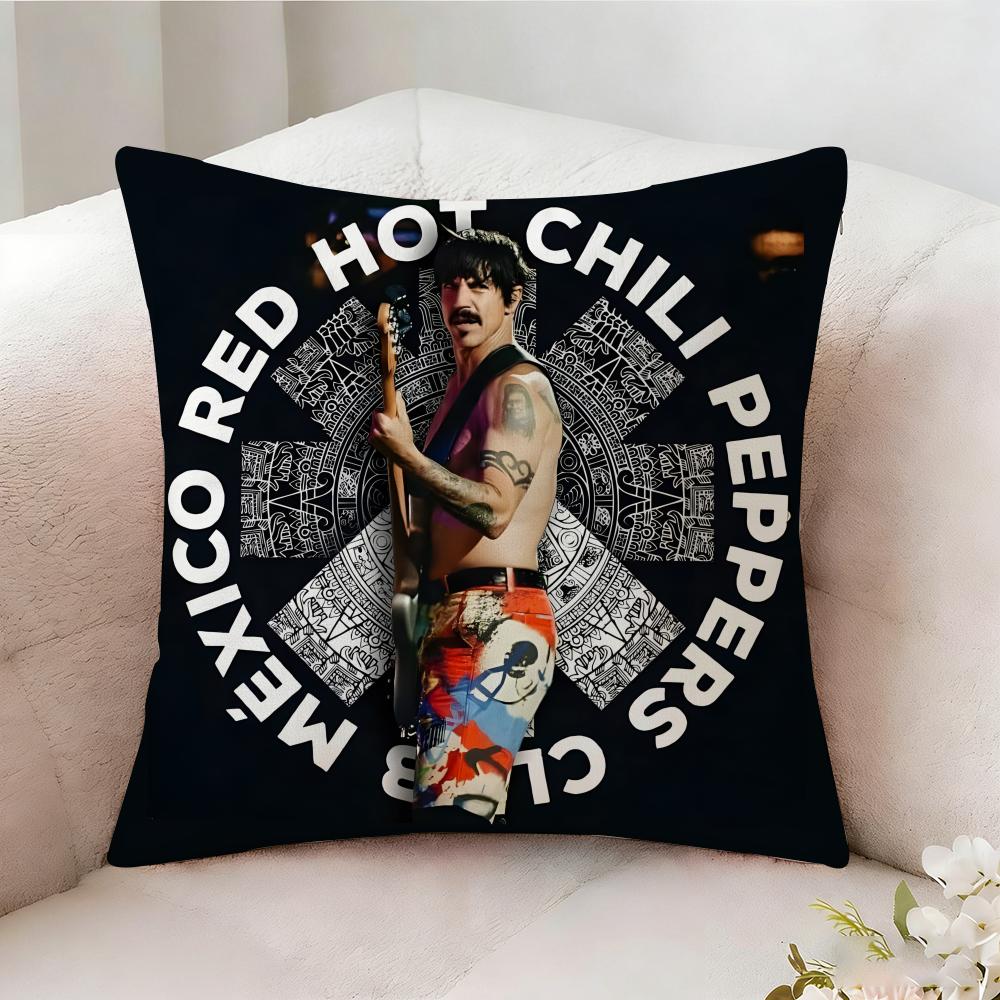 Red Hot Chili P-Peppers SINGER Pillow Case Pillowcase, Double-sided Printed, Sofa Cushion, Bedroom Headboard Pillow