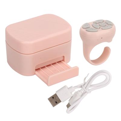 Remote Control Scrolling Ring Bluetooth APP Page Turner Camera Remote Shutter Selfie Button with