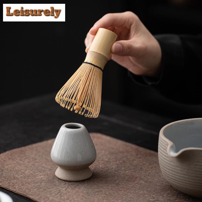 Antikes Keramik Tee-Set Komplettes Set Matcha Besen Teebesen Japanisches Matcha Set Kit Teezubereiter Teezeremonie für Getränkeladen