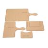4pcs Clear Acrylic Bag Template Acrylic Easy Crafting DIY Leather Craft Tool Leather Pattern Handbag Making Stencil