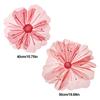 Hollow Design Large Artificial Flower Silk Material 3D Poppy Flower Silk Flower  Floral Arrangement