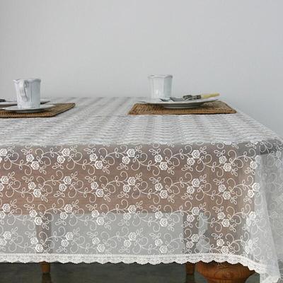 Saeromi Spitzentischdecke 130x130