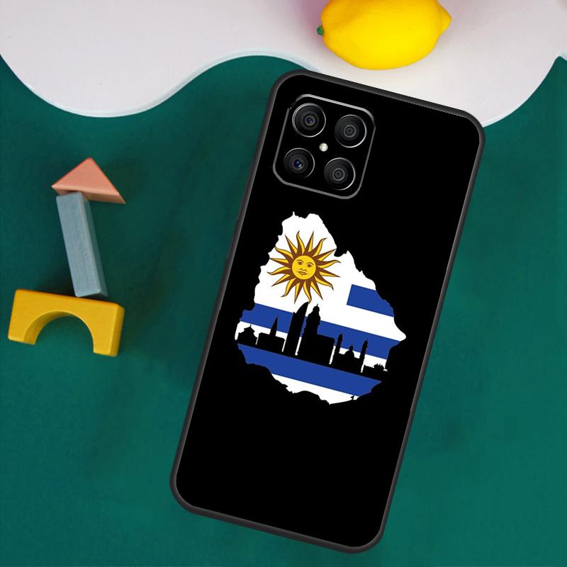 Uruguay Flagge Hülle Für Honor Magic 7 Pro 5 6 Lite Honor 200 Pro 50 70 90 X9a X8a X8 X9 X8b X9b X9c Cover