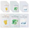 Food Aholic Nature Skin Mask Pack Collagen 10p + Aloe 10p + Hyaluronic Acid 10p Set, 30 Sheets, 1 Pcs