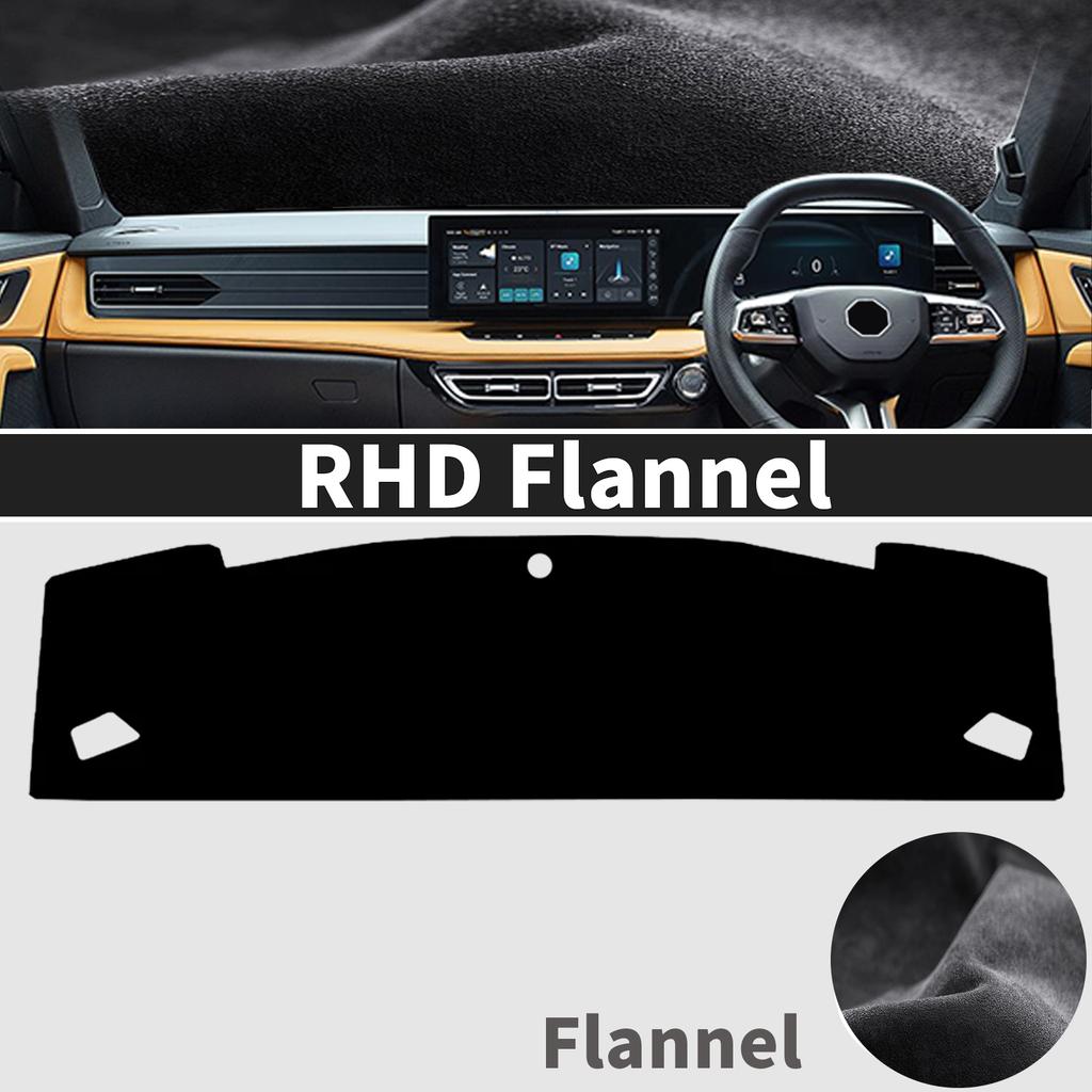 Fit for MG HS EHS 2024 2025 2026 Car Accessories Dashmat Dashboard Cover Pad DashMat Sunshade Protective Carpet Leather