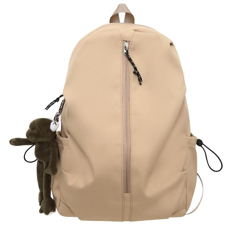 New Korean version simple couple schoolbag female junior high school student high school student college student travel backpack large capacity