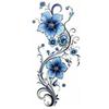 Long Lasting Rose Temporary Tattoo Flower Body Art Sticker Sweet Instant Decals  Daily Use