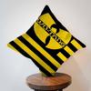 Hip Hop Group Wu Tang Pillow Covers Cartoon Sofa Decorative Home Double-sided Printing Short Plush Cute Cushion Cover