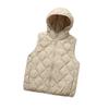 2024 Autumn/Winter Lightweight Hooded Short Down Vest - Warm Base Layer