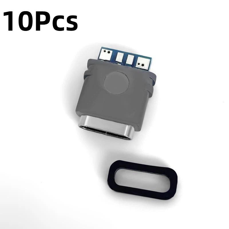 2/5/10 шт. USB 3.1 Водонепроницаемый разъем Type-C 4-контактный 5A Гнездо Двойной 5.1K Резистор Поддержка Зарядки и Разрядки