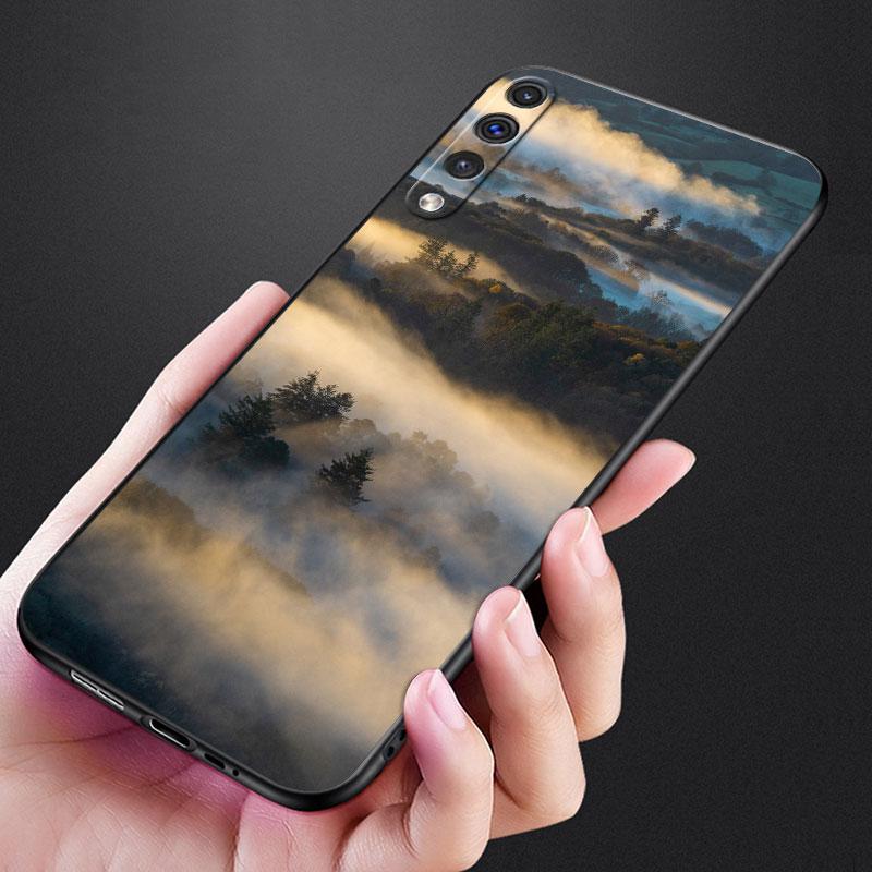 Case For Samsung Galaxy Note 20 Ultra 10 Plus 9 8 A50 A10 A40 A70 A20e M13 M52 M31 A52 A51 A13 Phone Cover Cool Mountain Peak