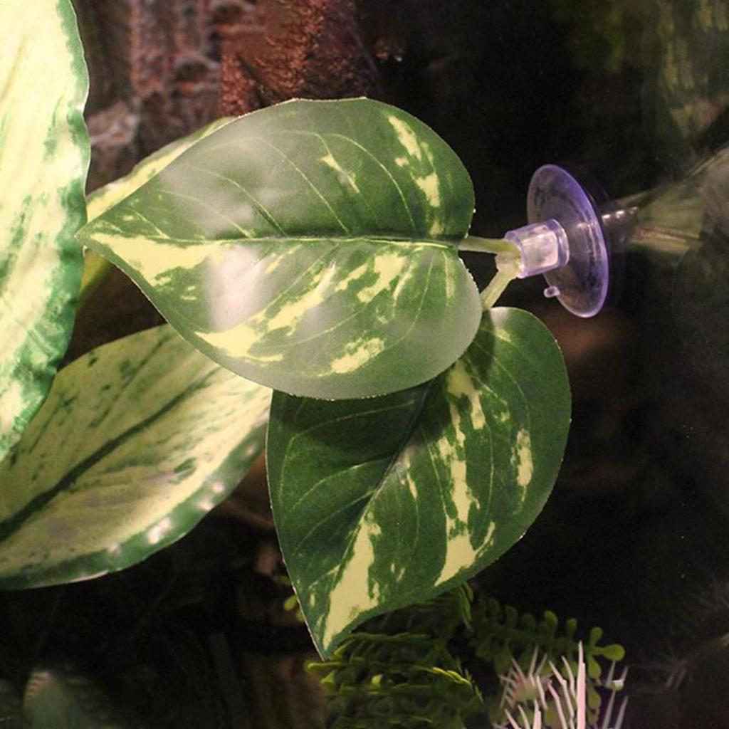 Fish Tank Decor Betta Relax Playing Plant Leaf Aquarium Decoration Fish Spawning Ornamental Artificial Leaf Hammock Habitat