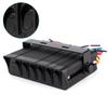 6‑Gang Rocker Switch Box Controller 3P Red Light Universal for 12‑24V Car RVs Marine Boat Yacht